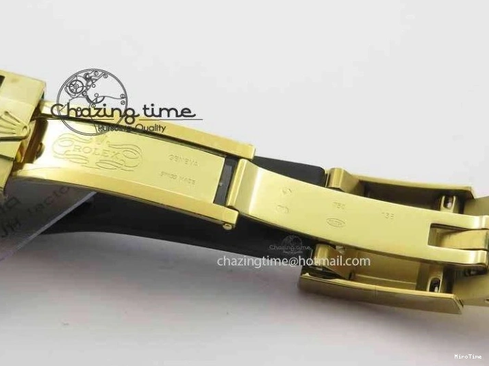 MiroTime 0417 Timeless Daytona YG 116518LN JH Best Edition White Dial On Rubber Strap A4130 (Free XS rubber strap) 3643